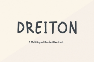 Dreiton Font Download