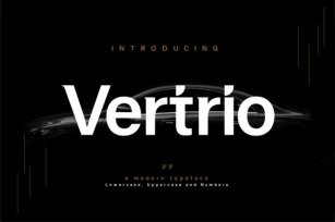 Vertrio Font Download