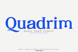 Quadrim - Serif Font Family Font Download