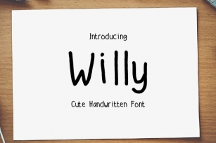 Willy Font Download