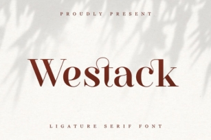 Westack Font Download
