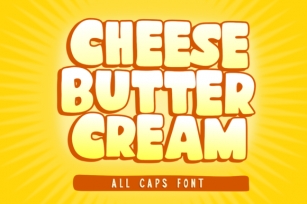 Cheese Butter Cream Font Download