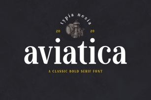Aviatica Classic Serif Font Download