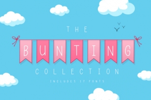 The Bunting Collection Font Download
