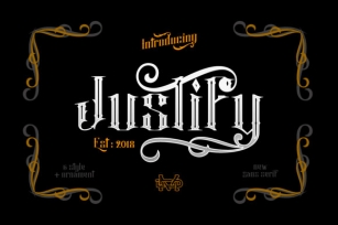 Justify Font Download