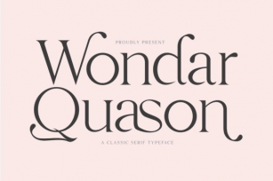 Wondar Quason Font Download