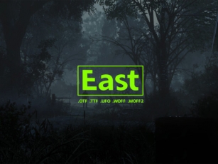 East Font Download