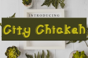 City Chicken Font Download