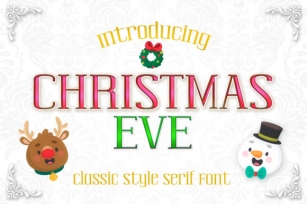 Christmas Eve Font Download