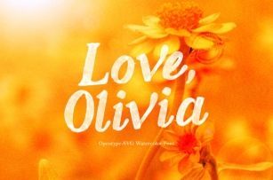 Love, Olivia Font Download