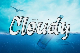 Cloudy Font Download