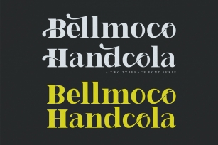 Bellmoco Handcola Font Download