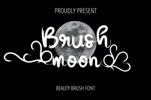 Brush Moon Font Download