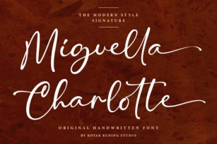 Miguella Charlotte Font Download