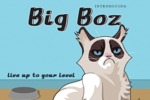 Big Boz Font Download