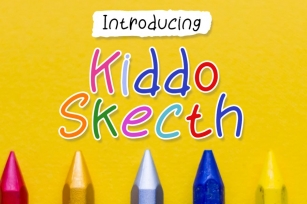 Kiddo Sketch - Playful Font Font Download
