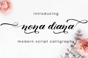 Nona Diana - Script Font Font Download
