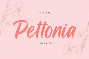 Pettonia Script Font Download