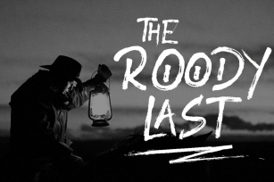 Roody Last - Brush Font Font Download