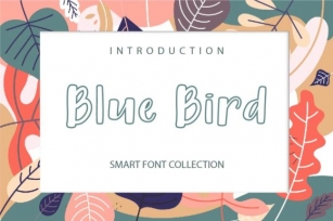 Blue Bird Font Download