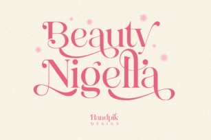 Beauty Nigella Font Download