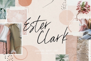 Ester Clark Font Download