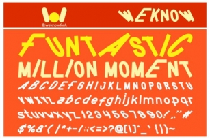 Funtastic Million Moment Font Download
