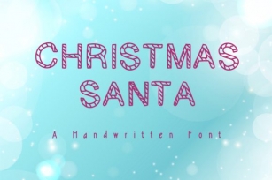 Christmas Santa Font Download
