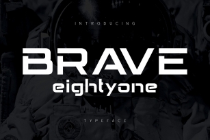 Brave Eighty One Font Download