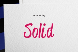 Solid Font Download