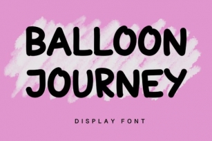 Ballon Journey Font Download
