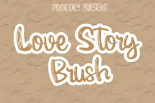 Love Story Brush Font Download