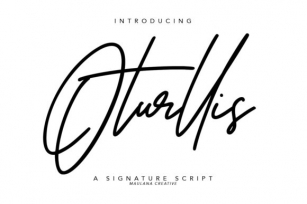 Oturllis Font Download