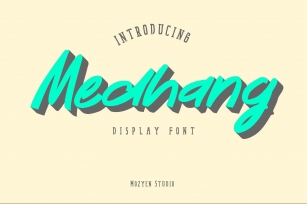 Medhang | Display Font Download