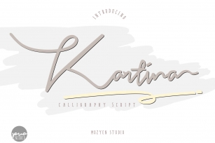 Kartina | Calligraphy Script Font Download