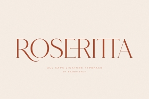 Roseritta - Ligature Serif Font Download