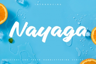 Nayaga | Handlettering Script Font Font Download