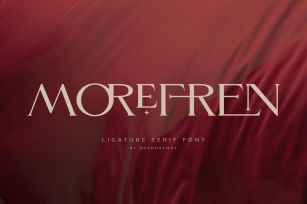 Morefren - Serif Ligature Font Font Download