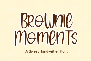 Brownie Moments - Handwritten Font Font Download