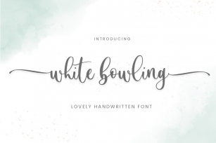 White Bowling Font Font Download