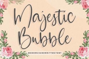 Majestic Bubble Font Download