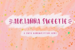 Abrianna Sweetie Font Download