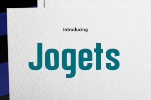 Jogets Font Download