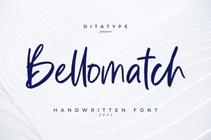 Bellomatch-Lovely Handwritten Font Font Download