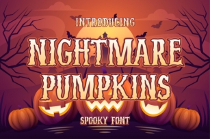 Nightmare Pumpkins Font Download