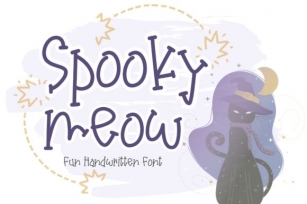 Spooky Meow Font Download