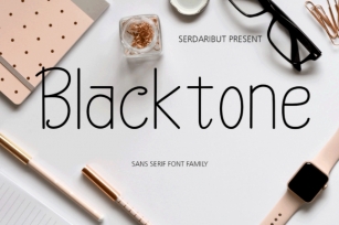 Black Tone Font Download