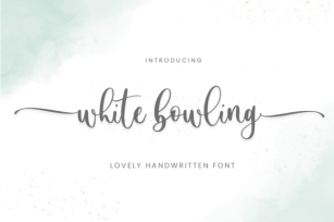 White Bowling Font Download