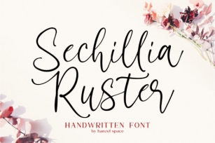 Sechillia Ruster Font Download