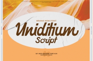Uniditium Font Download